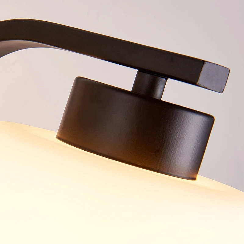 Retro Antique LED Glass Wall Light Stair Wall Light Family Indoor Living Room Bedroom Bedside Aisle Corridor Glass Wall Light (3)