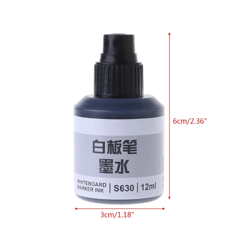 12ml Refill Ink Whiteboard Marker Pen Black Red Blue 3 Colors white marker pens color marker pens pen marker marker pens whiteboard pens dry erase markers
