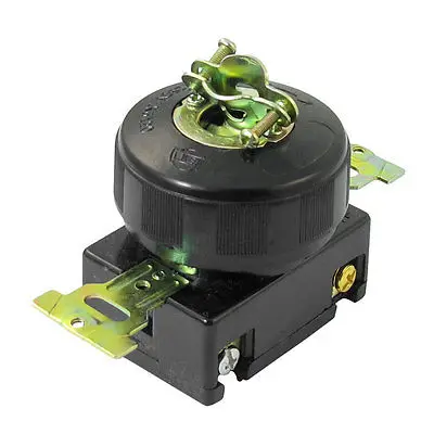 

Black Water Resistant 250V 20A Three Phase Four Wire Socket w 4 Pin Plug