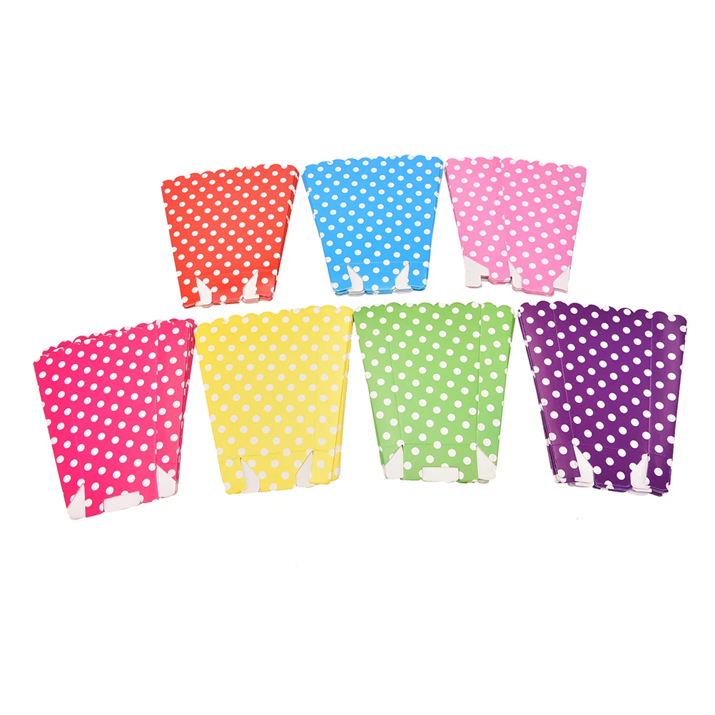 Polka 8 Dot Birthday White Spots Favour Unique Party Loot Bags Yellow Dots 