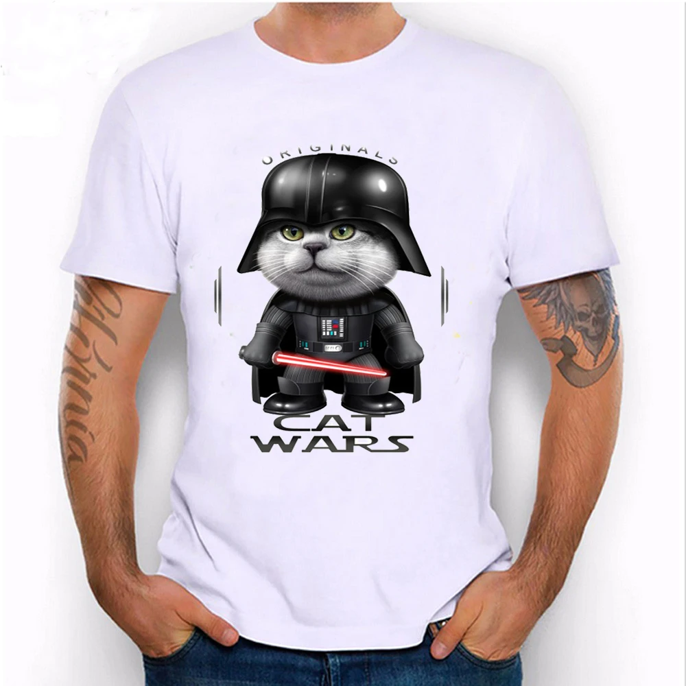 : Tshirt Laundry Star Wars cAT-cAT Adult Tshirt: Clothing Chi minh star wars cat t shirt worldwide shipping