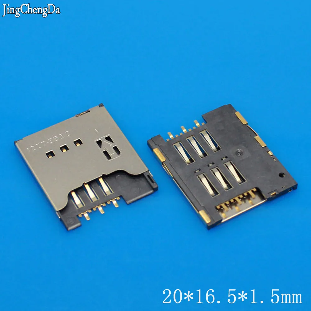 

JCD 1pcs/lot SIM Card Socket Holder Tray Repair Replacement for SONY X10 MINI E10I Z1i R800 LT15 X12 MT25I X10