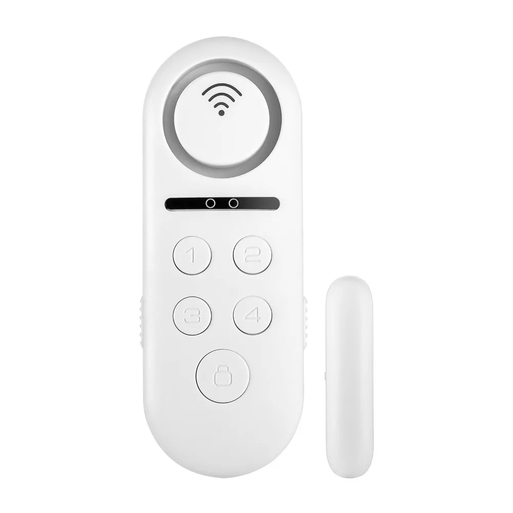 KERUI WIFI датчик двери окна двусторонний магнитный детектор 120 дБ 4 цифровой пароль
