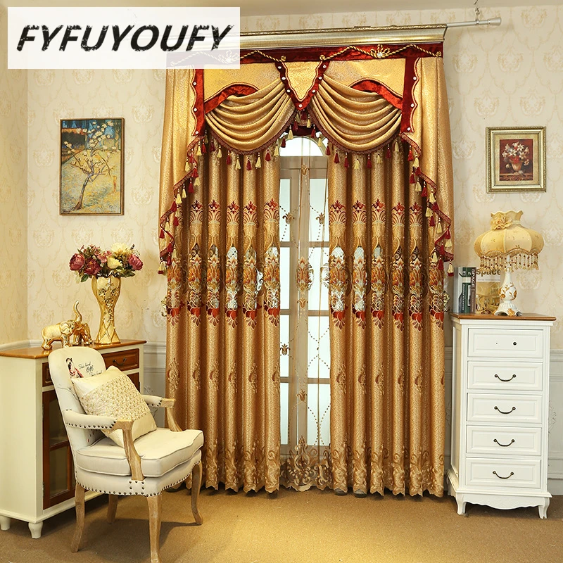 Buy Can Customized European high end embroidery villa
