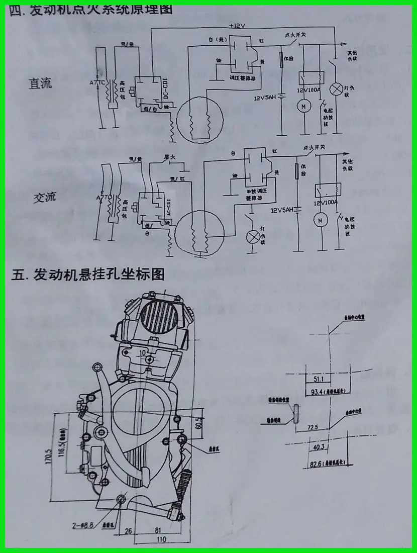 125cc LIFAN Engine 4 Stroke Kick Start Manual Clutch Dirt Bike Motorbike-in ATV Parts & Accessories from Automobiles & Motorcycles on Aliexpress.com ...