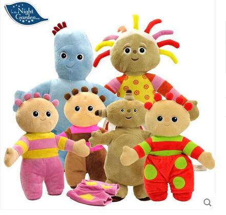 IN THE NIGHT GARDEN Iggle Piggle Upsy Daisy Makka Pakka Cuddly Plush Soft Toy IN THE NIGHT GARDEN Iggle Piggle Upsy Daisy Makka Pakka Cuddly Plush Soft Toy