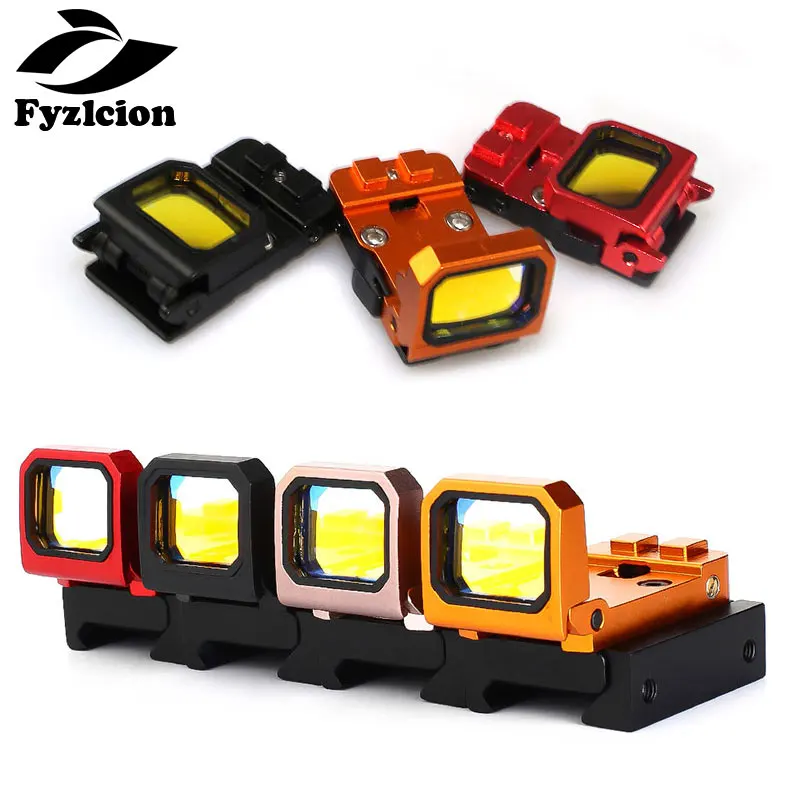

Tactical Vism Flip Red Dot Pistol Sight Docter Sight RMR Holographic Reflex Sight for Airsoft Fits Gl MOS Pistols