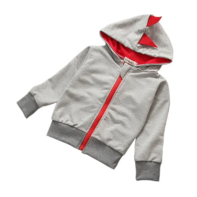 Fashion Spring Autumn Baby Girls Boys Cartoon Jacket Kids Hoodies Dragon Design Outwear Coats Baby Clothes