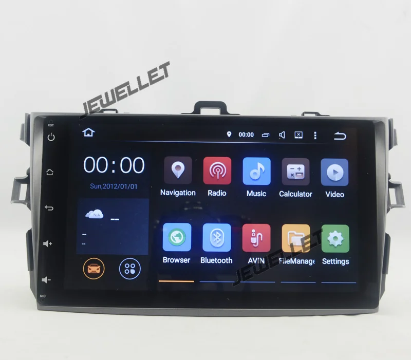 

9" Quad core Android 9.0 Car GPS radio Navigation for Toyota Corolla 2006-2013 with 4G/Wifi, DVR OBD 1080P