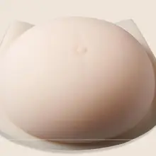 8-10 месяцев Одна деталь бионика; из силикона поддельные груди реалистичные животик искусственный желе живота продукты Беременность Тесты Косплэй 4500 г жира