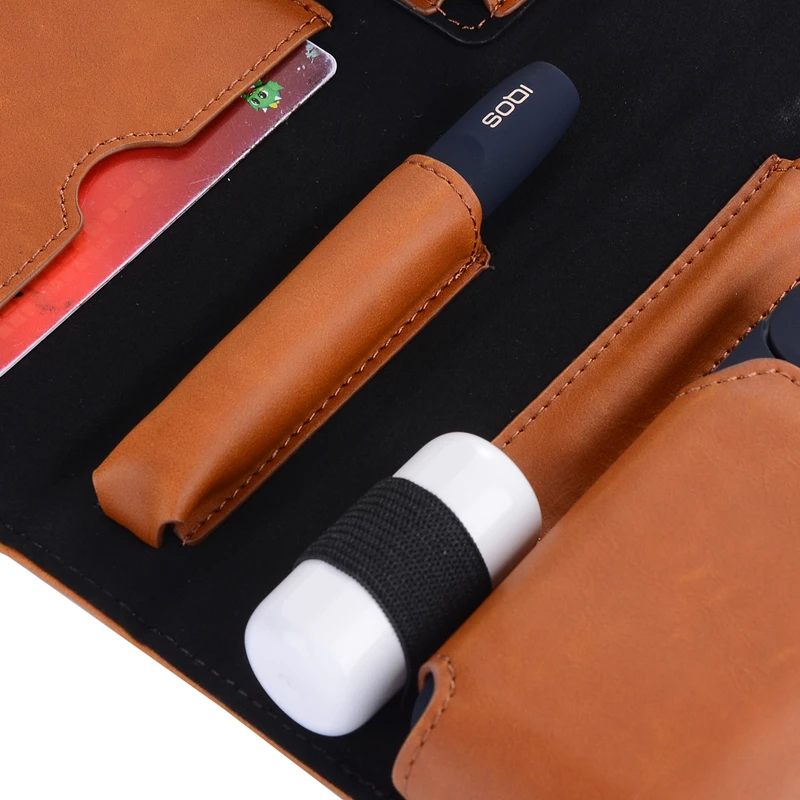 FERSHA Hot New leather Case For IQOS 2.4 Plus Electronic Cigarette Carrying case for iqos Fashion storage bag FERSHA Hot New leather Case For IQOS 2.4 Plus Electronic Cigarette Carrying case for iqos Fashion storage bag