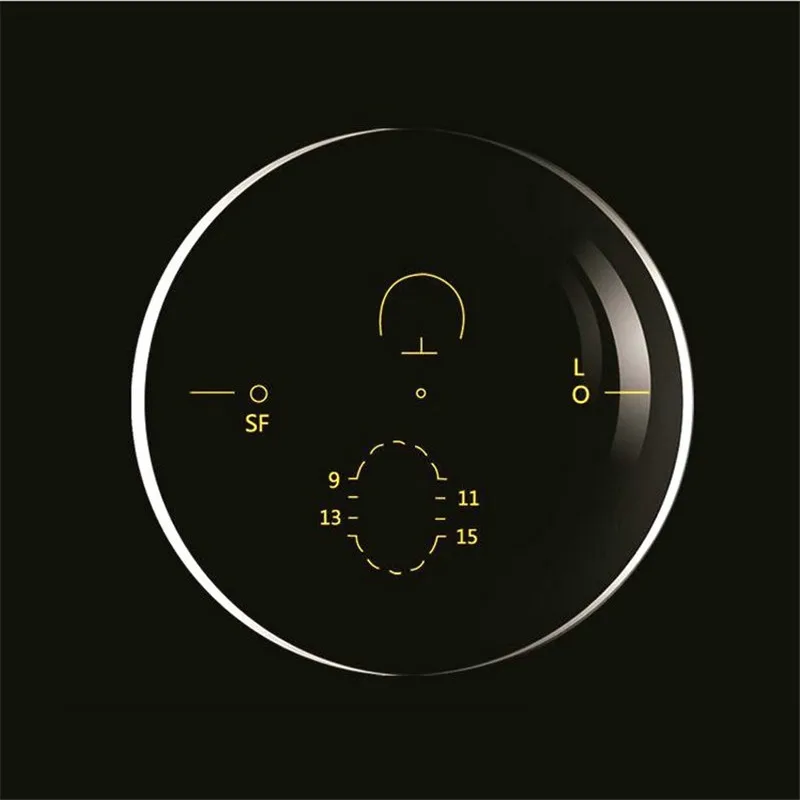 

1.56 Freeform Backside Multi Focal Progressive Lens Men Women With Lens Cut And Frame Fitting Service Correct Visual Acuity