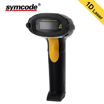 

USB Barcode Reader,Symcode 1D Laser Handheld USB Wired Barcode Scanner