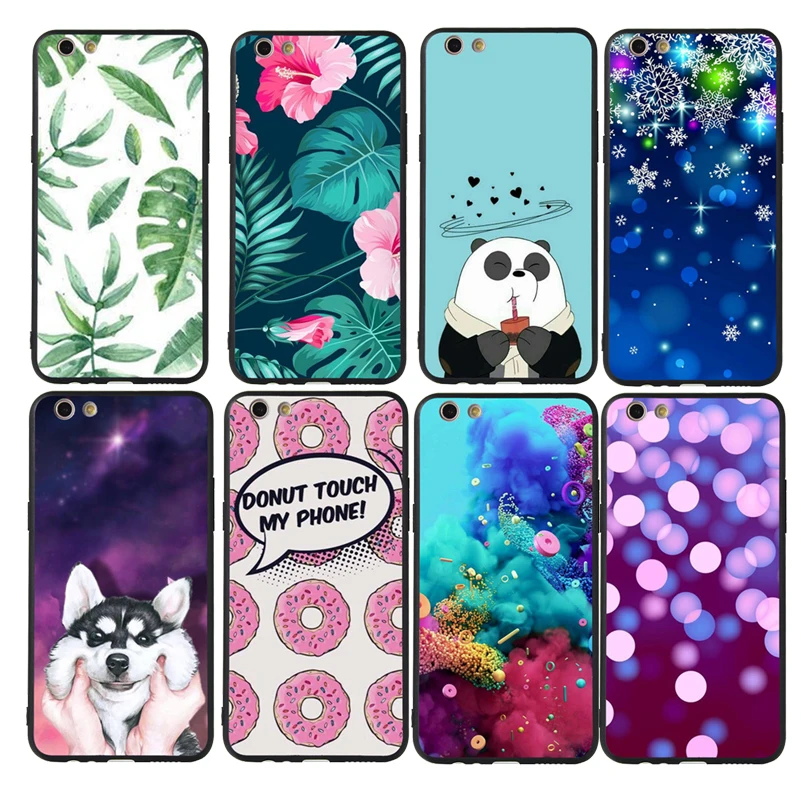Painted Leaves Do not touch Phone case For iPhone X XR XS 7 8 Back Cover 6 6s Plus Mobile Protective Fundas |