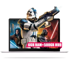 15 6inch 1920X1080P FHD 6GB RAM 500GB HDD Intel Apollo Lake N3350 3450 Windows 10 System