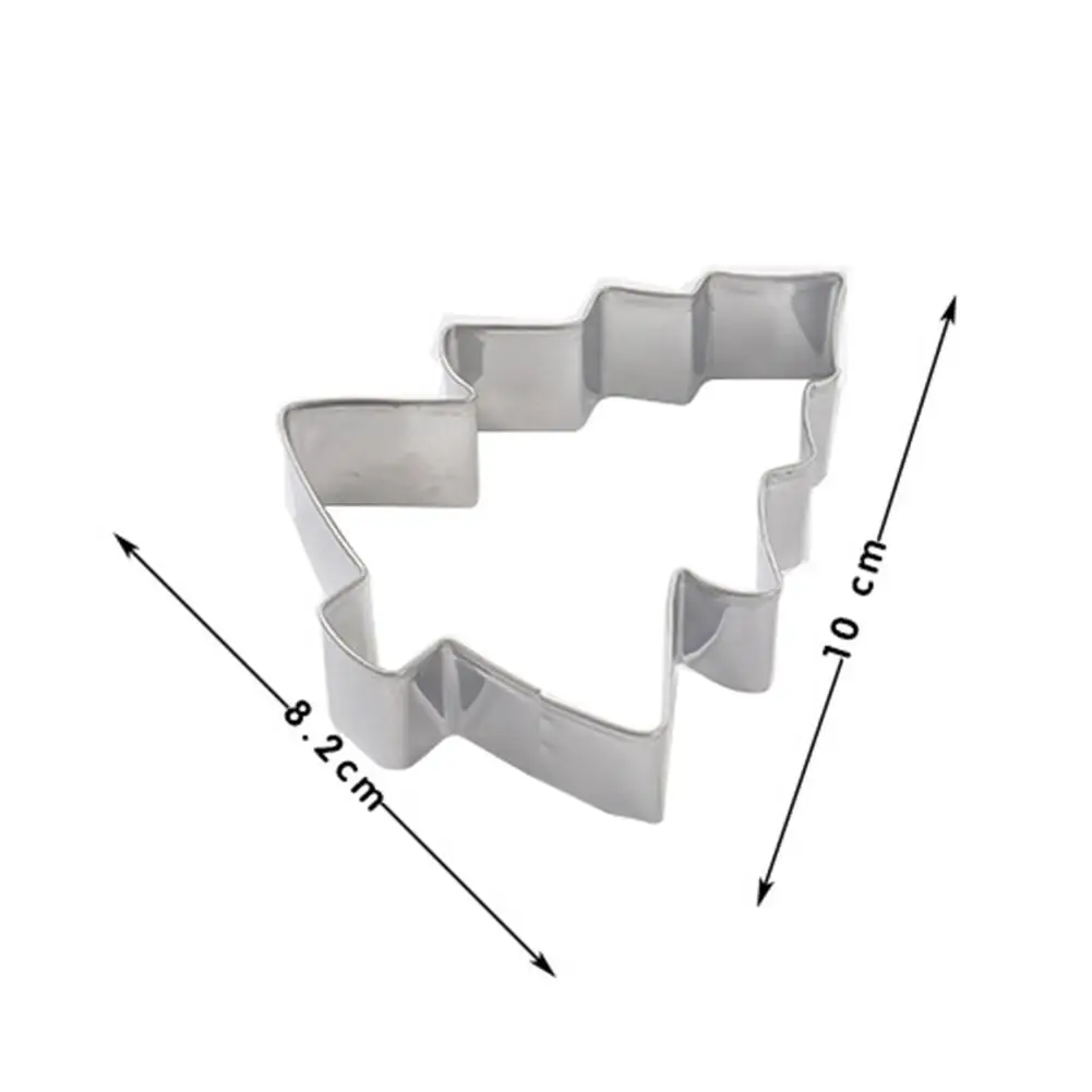 3 шт. формы для выпечки в форме рождественской елки форма для печенья из нержавеющей стали бисквитный форма для печенья Резак Кухня бисквитный DIY Форма