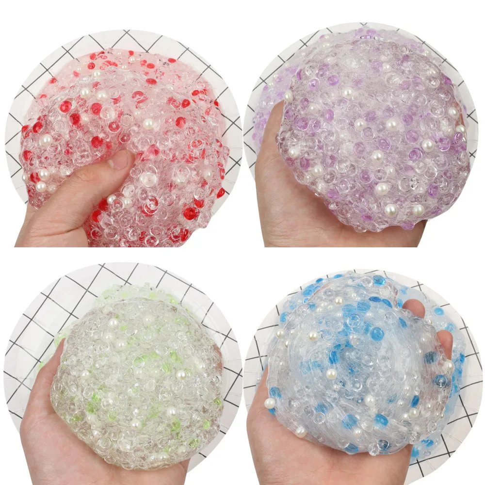 HIINST Beautiful Color Cloud Slime Squishy Putty Scented Stress Kids