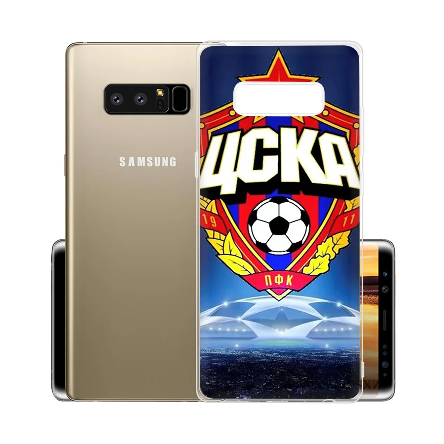 Desxz ЦСКА клуб для samsung S8 S9 S10E S10 плюс S3 S4 S5 S6 S7 Edge Note 8 9 M10 M20 M30 крышка - Цвет: H12