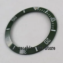 38 мм зеленый керамический Безель вставка для 40 мм Мужские часы по Парнис фабрики B02
