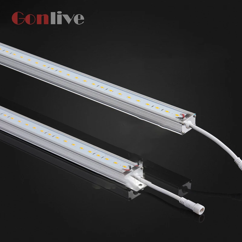 

High-end Led Line Lamp Hard Lamp Bar Waterproof Line Outdoor Aluminium Digital Tube Wash Wall Lamp 50mm luz para parede externa