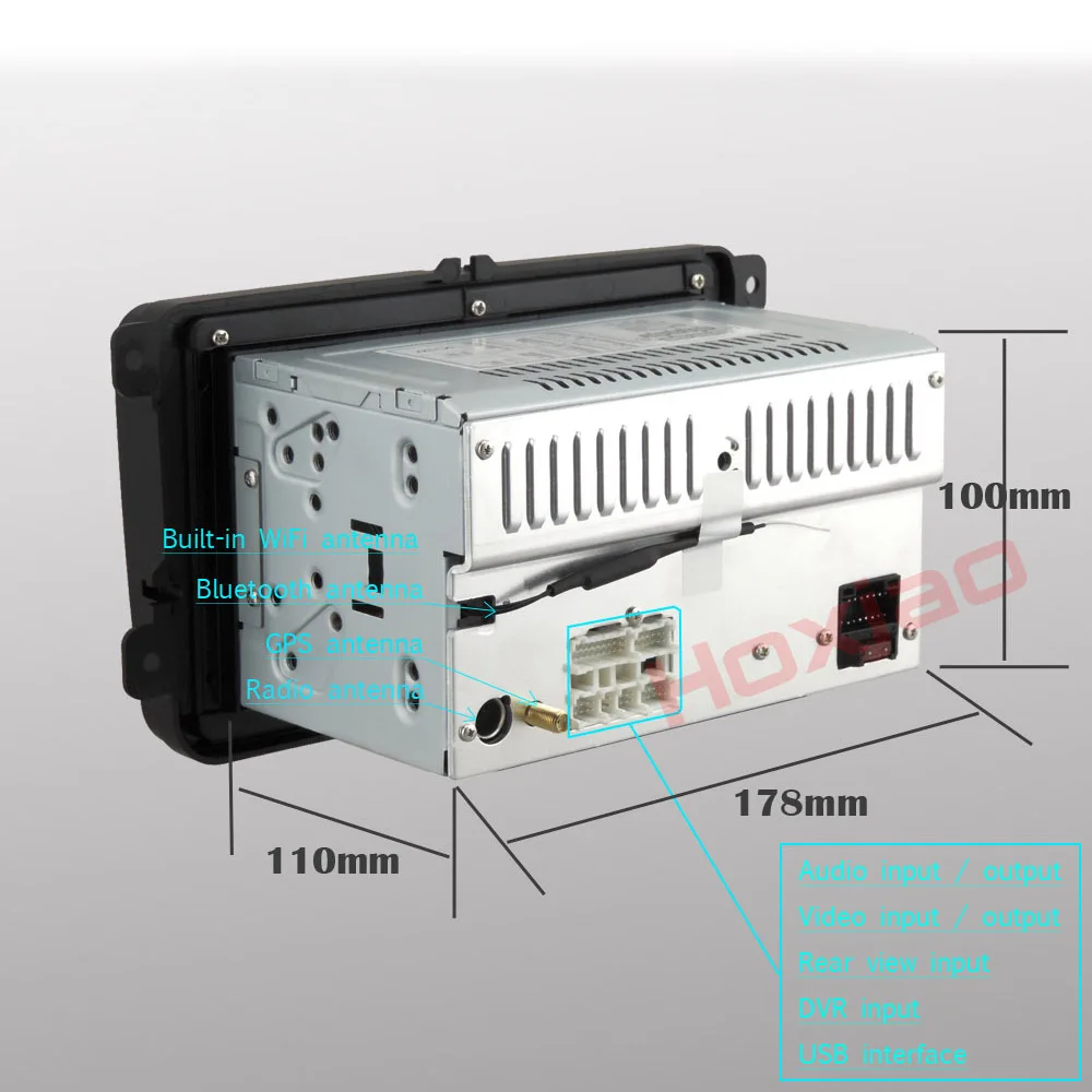 Excellent Android Car Multimedia Player For VW/Volkswagen/Passat/POLO/GOLF/Skoda/Seat/Leon With GPS Navigaiton WIFI Map 2 Din auto Radio 4