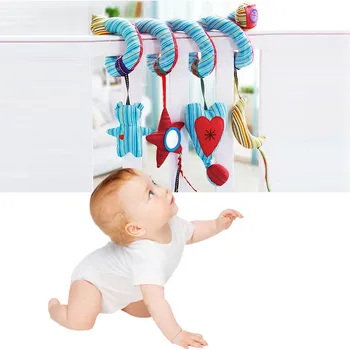 

Baby Early Educational Toy Plush Animal Bed Winding Bed Hanging Toys for Newborn Baby NSV775