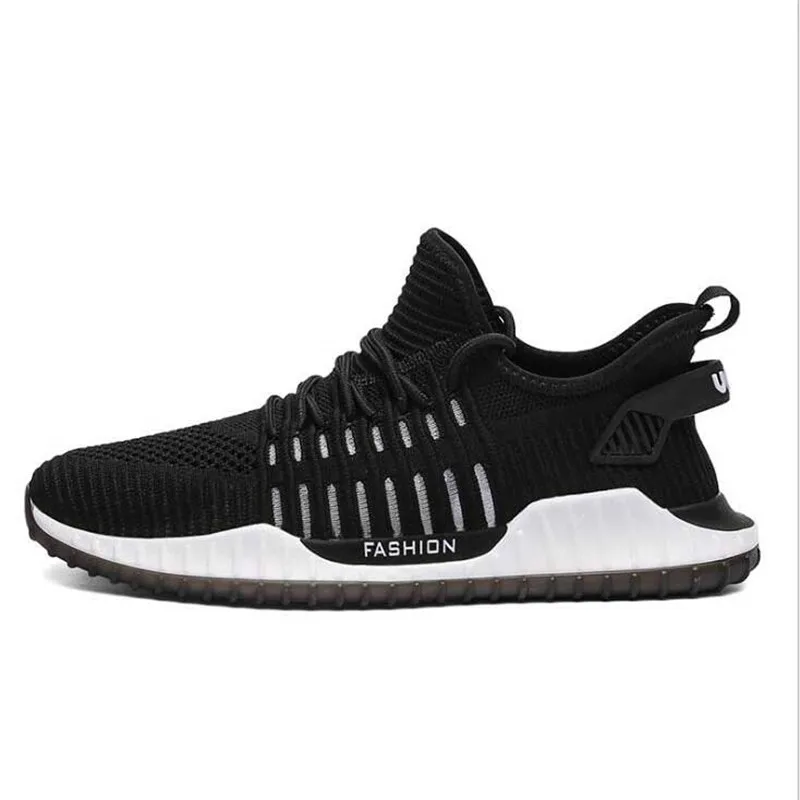 

zapatos de hombre high top sneakers Flying woven coconut shoes breathable tide white sports casual running shoes men's shoes