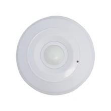 1 pcs Indoor Wired PIR motion detector and Microwave Double Sensor Ceiling 360 degree NC