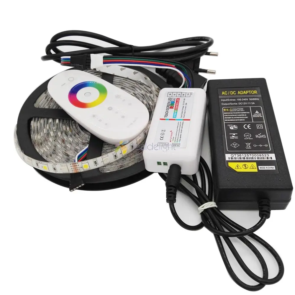 Светодиодная лента 5050 RGB / RGBW/RGBWW 5 м набор неоновых лент с 300 светодиодами + пульт