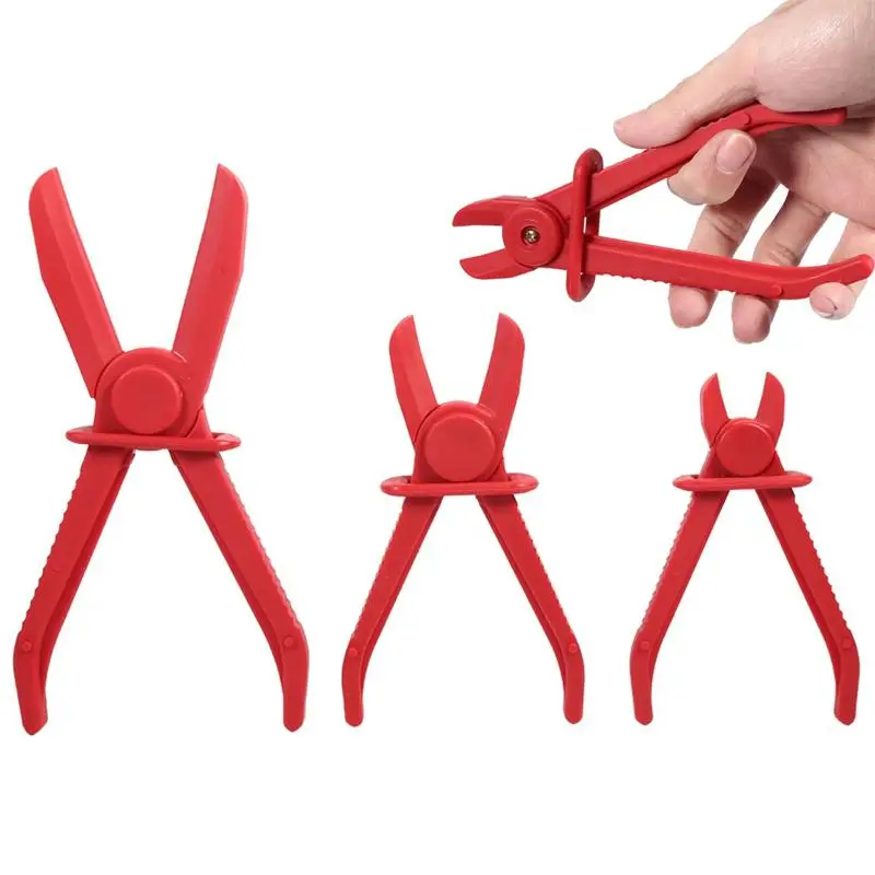 3pcs Hose Tube Clamp Tool Set Brake Fuel Water Line Clamps Pinch Off