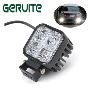 

Hot 12w Car LED Offroad Work Light Bar for Jeep 4x4 4WD AWD Suv ATV Golf Cart 12v 24v Driving Lamp Motorcycle Fog Light