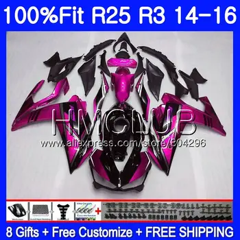 

Injection For YAMAHA Rose Pink Hot YZF-R3 YZFR25 14 15 16 17 106HM.3 YZF R25 R3 R 25 YZF-R25 YZFR3 2014 2015 2016 2017 Fairings