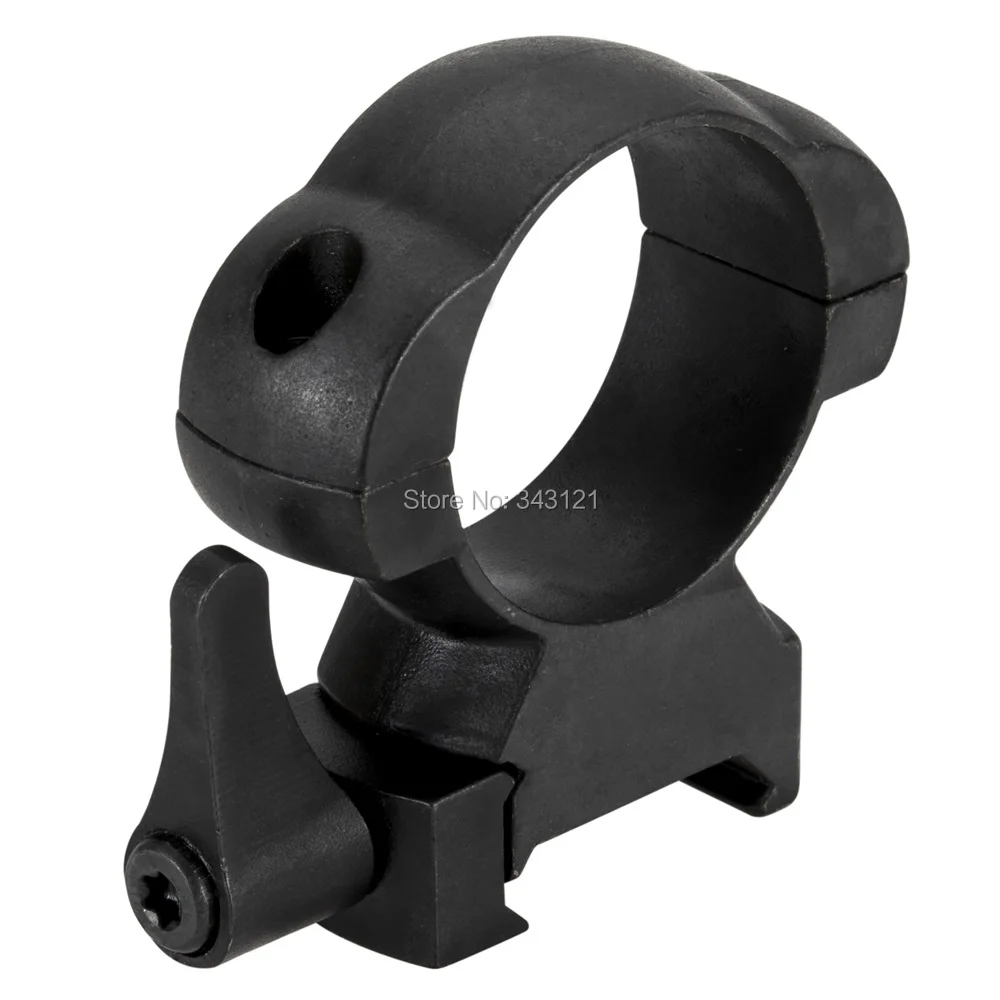 Alonefire Tático Alto Perfil Médio Liberação Rápida Picatinny Weaver Escopo Montagem Anel Brack k5 Aço 30mm 5 Acessórios e suporte de extensão