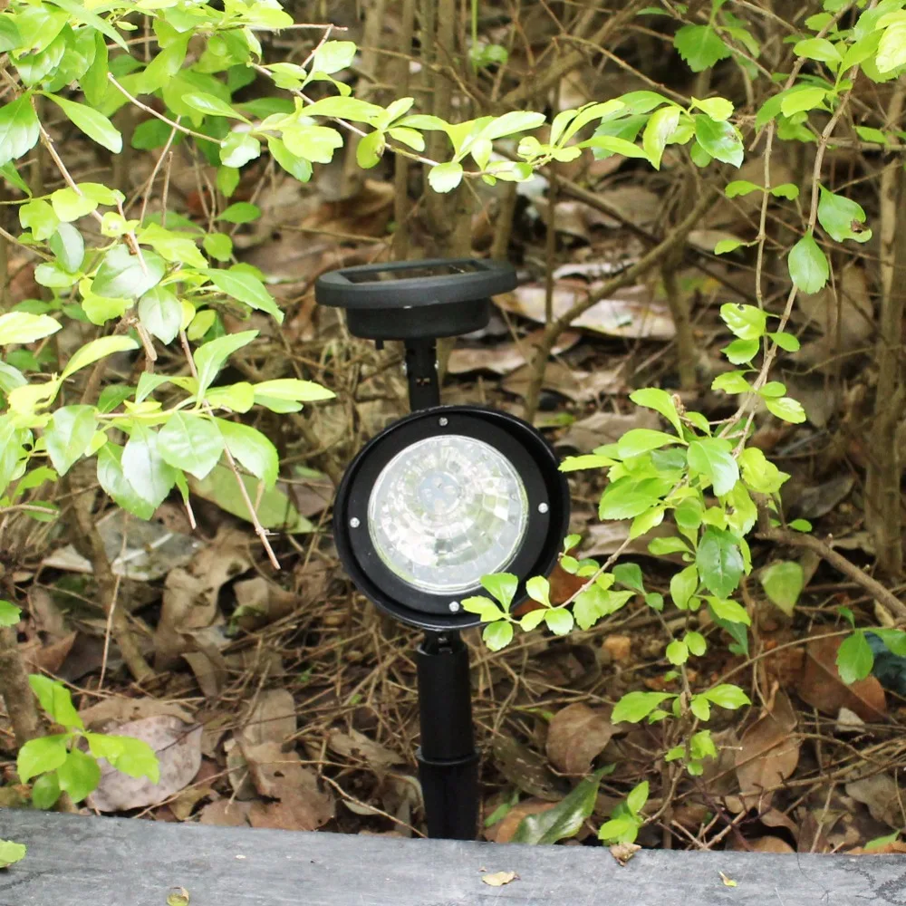 CHICLITS 2 PCS 4 LED Solar Lamp Energy Outdoor Garden Lights 1.2V 600mAh Cold Light Yard Security Lawn Lighting (19)