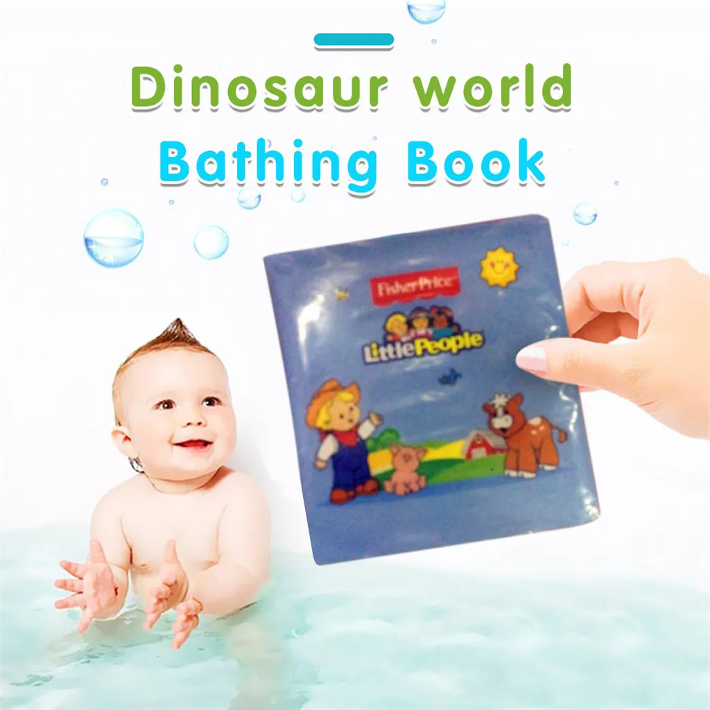 2019 новый стиль Baby Shower Bath английский мультфильм книга из ткани о животных ранний
