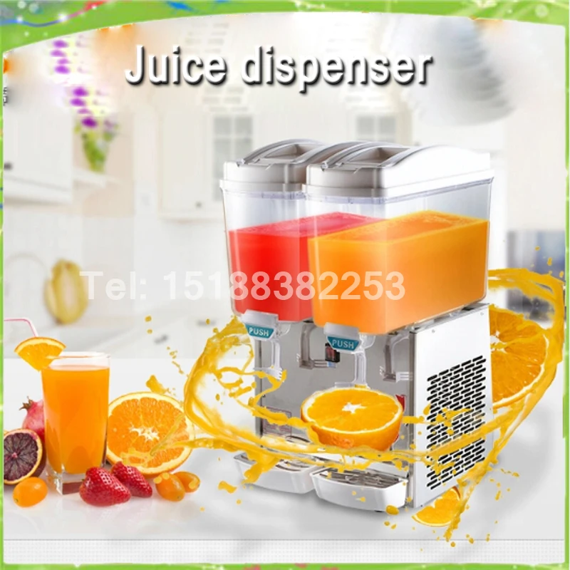 cool & hot juice dispenser double cylinder drink machine,hot Milk tea