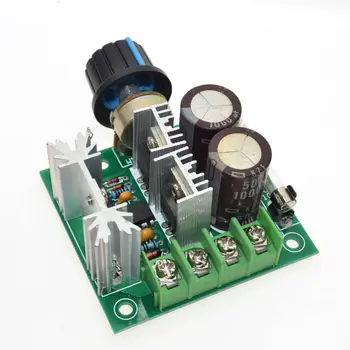 

PWM DC Motor Speed Regulator Adjustable Speed Control Switch 12V 24V 36V 10A