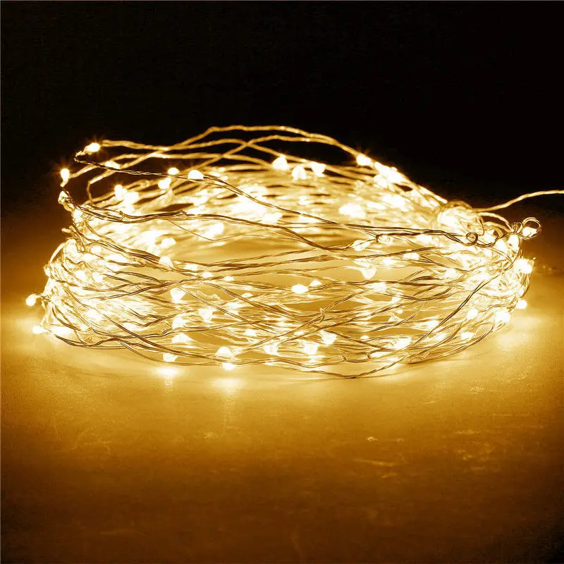 LED String Fairy Lights Copper 8
