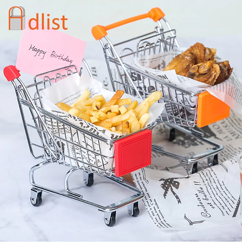Creative Fries Food Basket Fried Chicken Fingers Rack Restaurant Coffee Shop Bread Plates