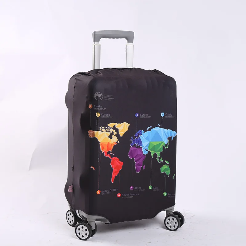 2019 New Elastic Suitcase Cover Thickened Dust Protective Trolley Luggage Cover Protection Suitable18-32 Inch Travel Accessories