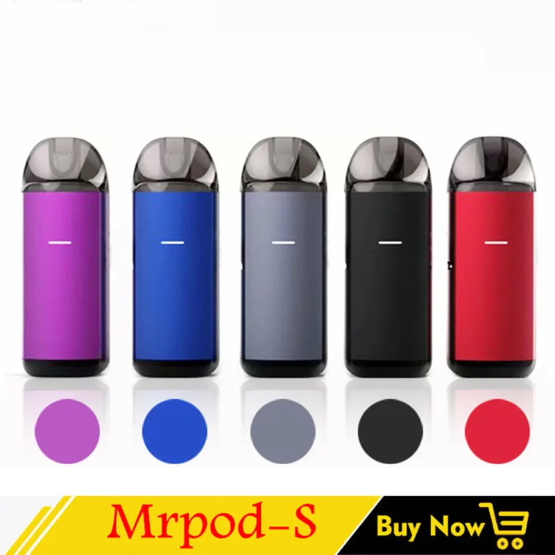 

MRPOD-S Pod Vape Colored Vaping Device No Leaking Refillable Can Be Oil-filled System Vaping Device E Cigarette Vape Accessories