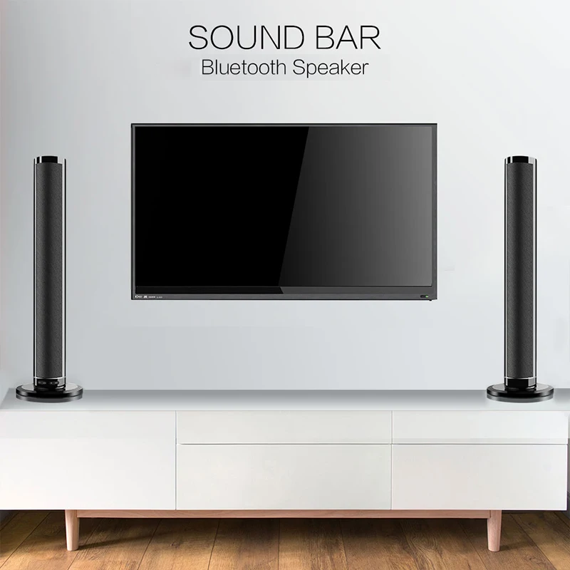 Detachable Wireless bluetooth Soundbar Bass