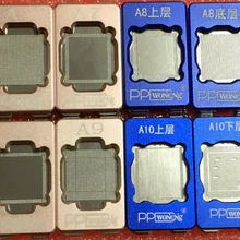 PPD чип BGA трафарет для iPhone 6S 6 Plus 6SP 7 A7 A8 A9 A10 cpu Ram верхний нижний Reball инструмент трафареты посаженные оловянные формы