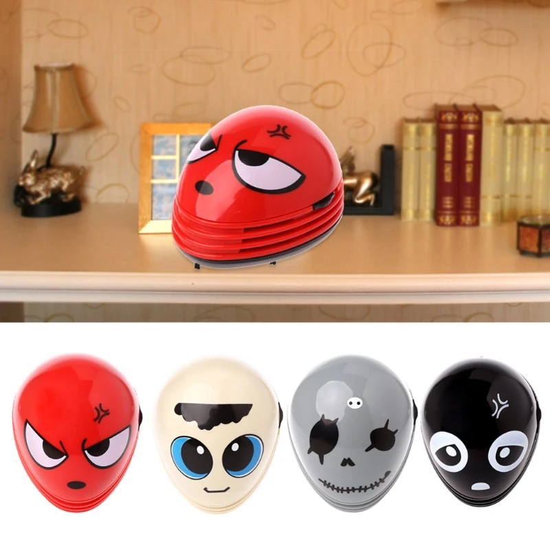 

Mini Creative Cute Mini Corner Desk Table Dust Vacuum Desktop Home Office Cleaner