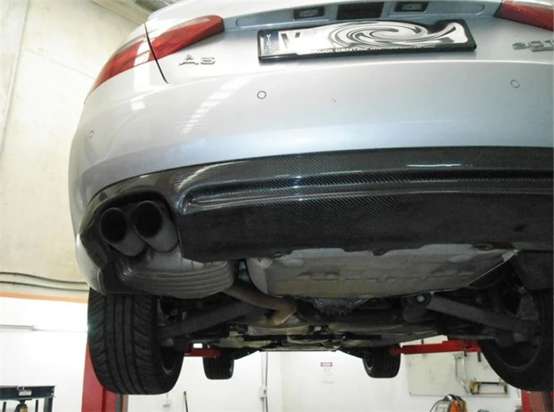 Для Audi A5 S5 купе 2008- углеродного волокна задний спойлер Высокое качество бампер автомобиля диффузор авто аксессуары