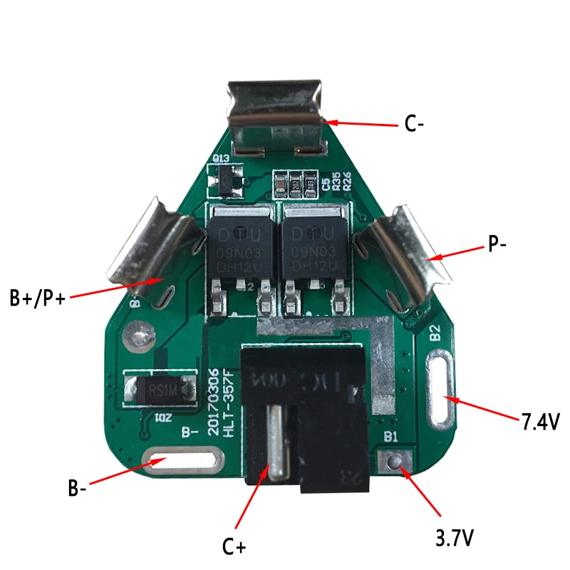 BMS 3S 12V DC электрические инструменты литий-ионная батарея Защитная плата BMS схема 18650 Держатель 3 ячейки для ручного литиевого сверла PCB