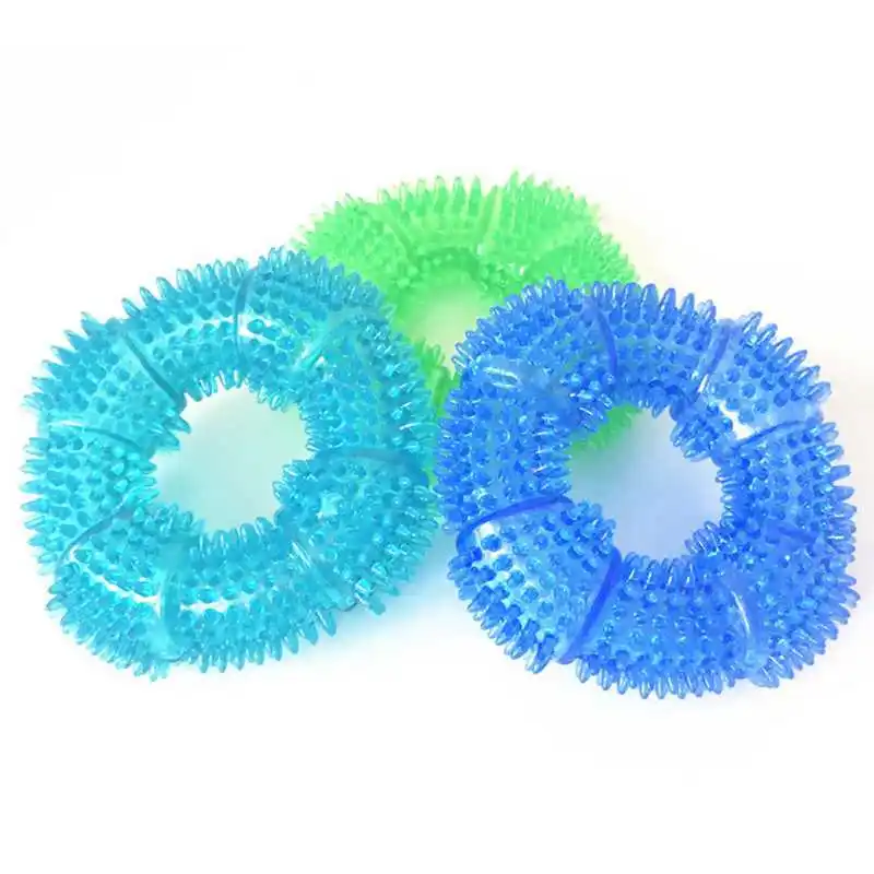 

Pets dog toys rubber dog squeaker toys for small and large dogs dog trainging chew toys