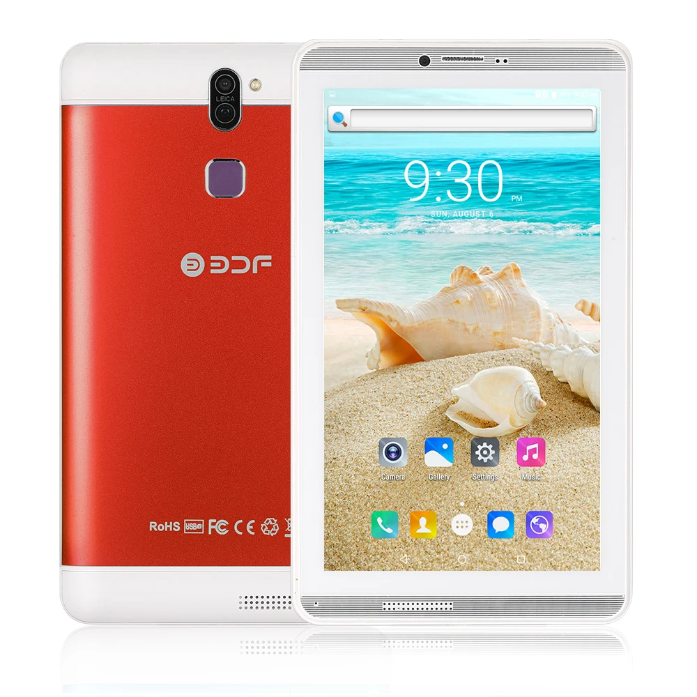 

New Design Tablet Pc 7 Inch Tablets Quad Core Android 6.0 3G SIM Phone call Dual SIM Dual Camera WiFi Bluetooth Metal shell tab