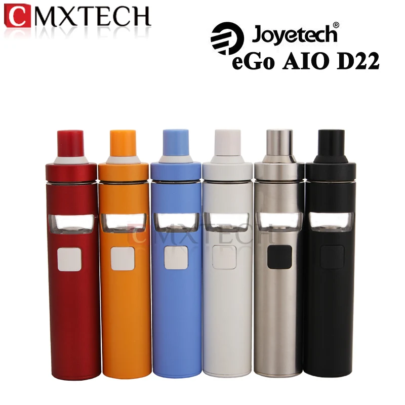 Electronic Cigarette Joyetech eGo AIO D16 D22 All-in-One Starter Kit with 2ml Tank Atomzier and 1500mah Battery Vaporizer