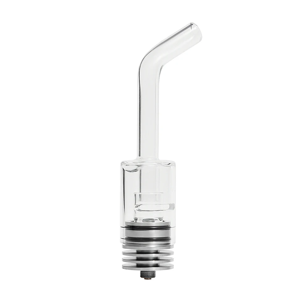 Original Longmada Motar II Wax Vape Atomizer Tank Quartz Clearomizer Long Glass Bucket Coil Quartz e cigarette 510 Atomizer Tank (1)